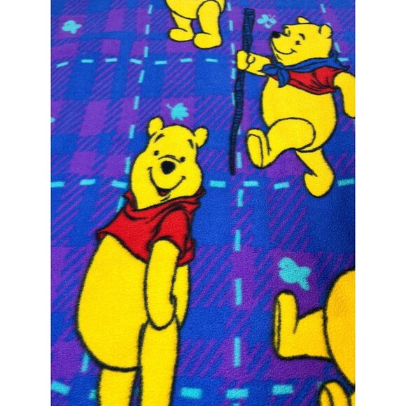 Winnie the Pooh vintage late 90s / y2k fleece blanket - Picture 4 of 4